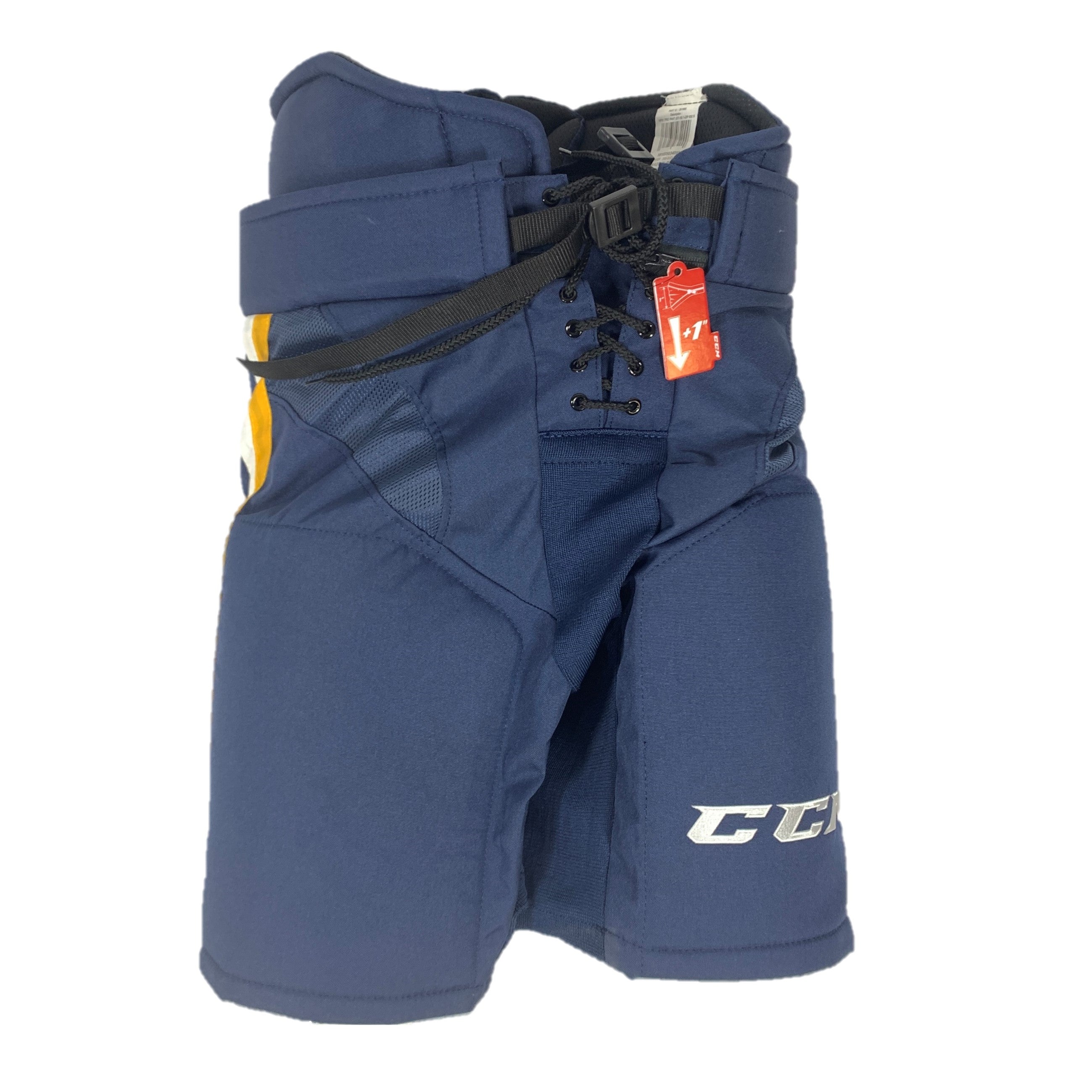 CCM HP31 - Pantalon de hockey OHL Pro Stock (bleu marine/jaune/blanc)